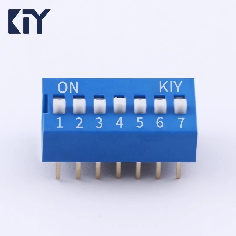 7 Pin Blue Slide Type DIP Switch